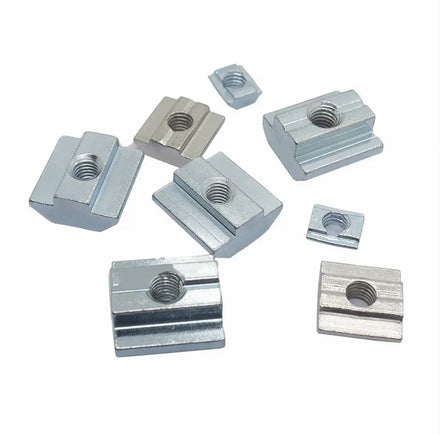 Aluminium Steel t Slot Nuts M5-30 Slot 6 Drop-in T-Nuts for 30 Aluminum Profile