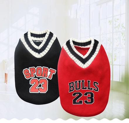 Warm Dog Winter Clothes Sweater Dog Sports Sweatshirt Vest