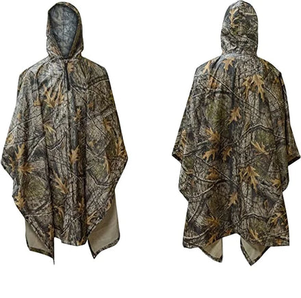 Woqi Waterproof Raincoat Poncho Adults Men Rainwear Rain Poncho for Adults Hiking