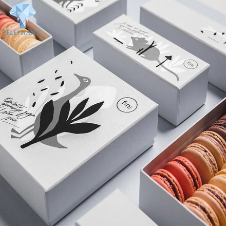 Custom Food Grade Box for Muffin Cheese Pastry Dessert Sushi Snacks Pastry Box