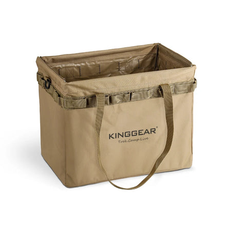 KingGear Outdoor Collapsible Camping Tool Bag Waterproof Travel Storage Camping Tools Organizer Holder Bag