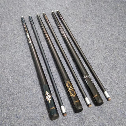 New Arrival 2-Piece Carbon Graphine Pool Cue Sticks 145cm Length 13MM Tips Snooker & Billiard Cues for Sale