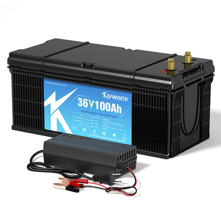 Kepworth Lithium Ion Batteries 36v 40Ah 60Ah 80Ah 100Ah 200Ah With BMS Energy Storage Battery 36v 100Ah Lifepo4 for Golf Cart
