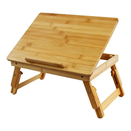 Multifunctional Foldable Eco-friendly Bamboo Computer Desk with Custom Design Options