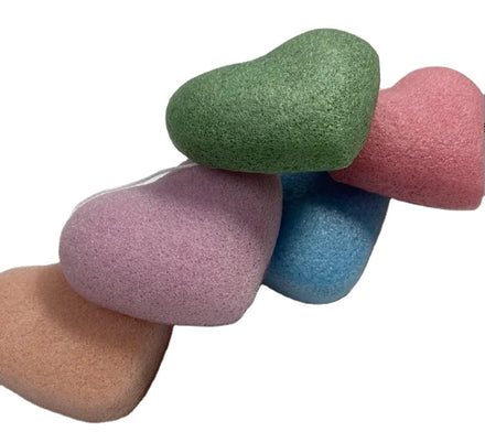 Face Wash Cleaning Sponge Esponja Makeup Konjac Ball Exfoliator Cleanse Natural Konjac Konnyaku Puff