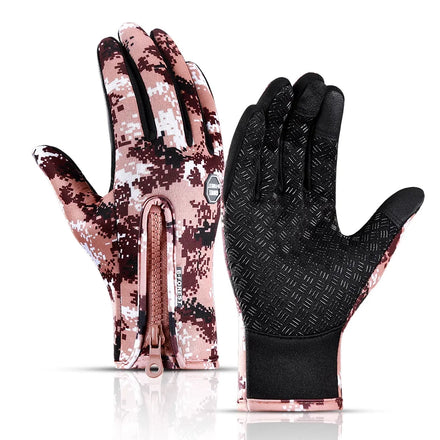 Full Finger Waterproof Warm Men Motorcycle Winter Touch Screen Outdoor Sport Gloves