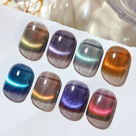2022 Fashion Hot Selling UV Gel Diamond Cat Eye 8ML Nail Gel Polish