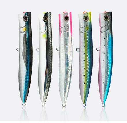 Jigging Pro 60g 190mm Artificial Hard Bait Saltwater Floating Topwater Lure Fishing Tackle Popper Lure for Amberjack Kingfish