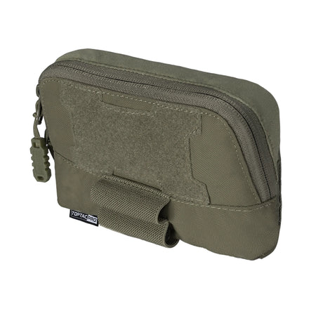 TOPTACPRO Tactical Admin Pouch Panel Sundry EDC Accessory Pouch Chest Storage Carrier MOLLE Utility Pouch