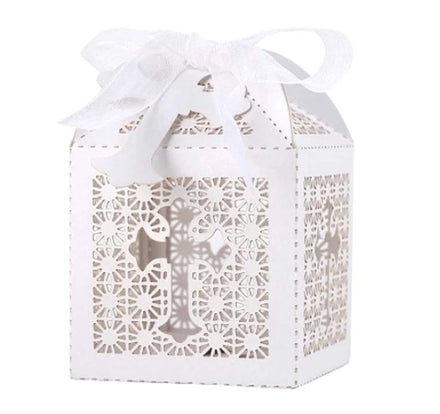 Arab Style Cheap Wholesale Hot Sale clear Wedding Favors White Diwali Gift Boxes for Sweets