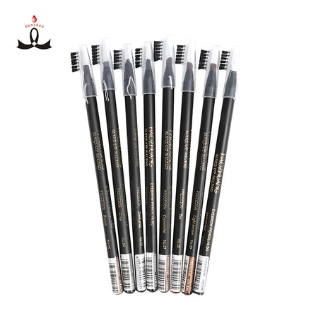 Wenshen Custom logo Private Babel New Formula Microshading Mapping Percil Waterproof Eyebrow Microblading Pen With Brush
