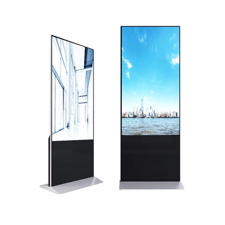 Floor Stand Interactive Lcd Display Multi Touch Information Kiosk Advertising Tv Player Wifi Lcd Digital Signage 50 Inch