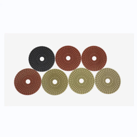 SEA 4 Inch Dry Wet 7 Step Ceramic/tile/marble/granite/quartz Stone Diamond Buffing Polishing Pad