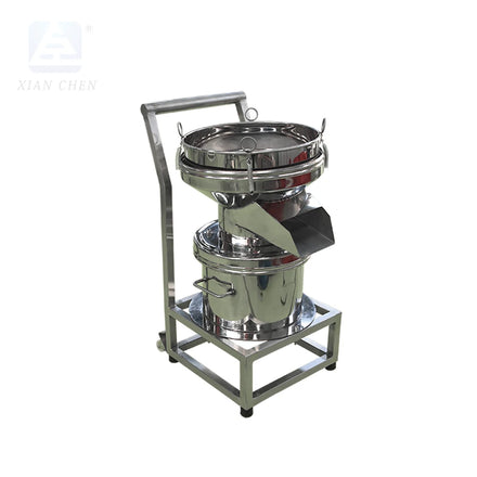 Xianchen Small Movable Spice Sifting Shaking Sieve 450 Filter Sieving Machine for Soy Sauce