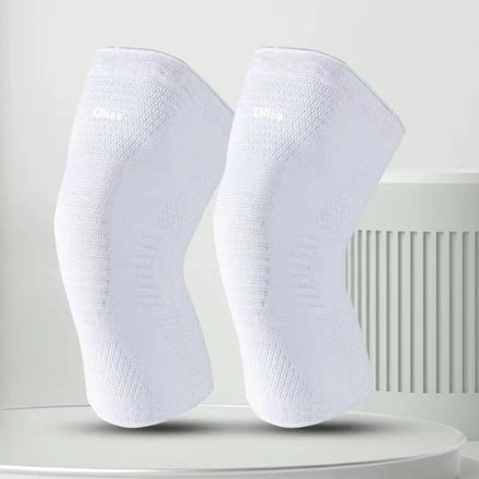 Hx044 OLLAS 3D Nylon Spandex Elastic Knit Compression Elbow Knee Brace Support