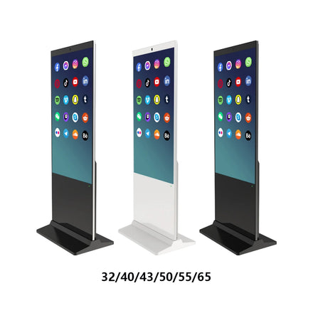 43 Inch New Ultra Thin Portable Advertising Screen Vertical Media Player Digital Signage for Mall