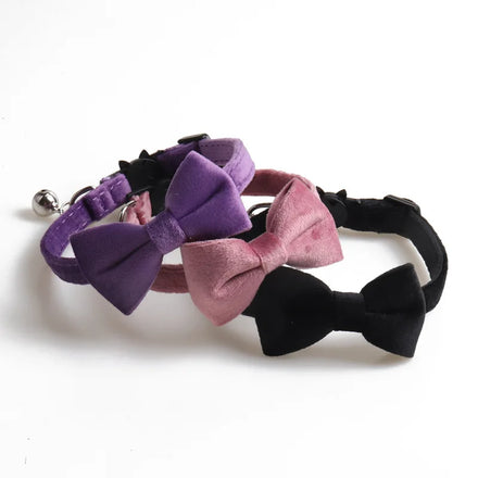 Comfortable Velvet Texture Buckle Cat Led Custom Pet Supplies Colorful Dog Collar