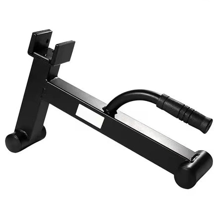Compact and Portable Deadlift Barbell Jack Bar with Non-Slip Rubber Handle Suitable for Loading Unloading Weight Plates Perfect