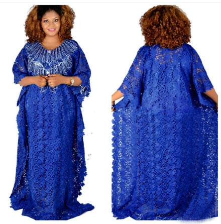 African Dresses for Women Fall 2024 Embroidered Mesh Breathable Frock Boubou Purple Robe De Femme Muslim Abaya Clothing