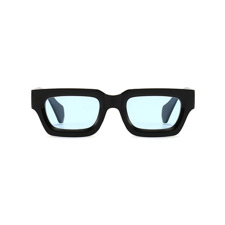 LBAshades New Style Thick Frame Sunglasses Fashionable Small Frame square Sunglasses for Women Men Eyewear