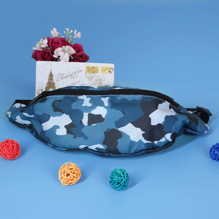 Custom Anime Waist Bag Durable Oxford Fabric Cartoon Character Printed Fanny Pack Outdoor Sports Money Belt OEM Factory
