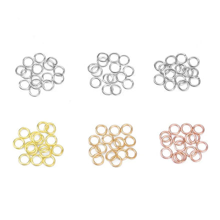S925 Sterling Silver Jump Ring Bracelet Connectors Opening Jump Rings for DIY Accessories Handmade Jewelry Making Supplier