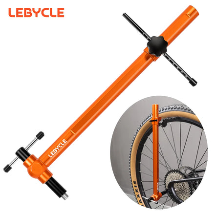 LEBYCLE MTB Road Bike Derailleur Hanger Alignment Gauge Bicycle Frame Tail Hook 360° Rotation Straighten Tool Hanger Corrector