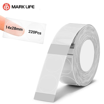 Portable Printer Adapted Laminated Adhesive Sticker Label Maker Tapes & Print Paper for Office Replacement P11 Labeling