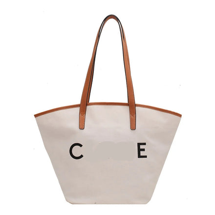 BEN BALLER Women's Shoulder Bag Retro Handbag Large Capacity Casual European and American Style Canvas Bags