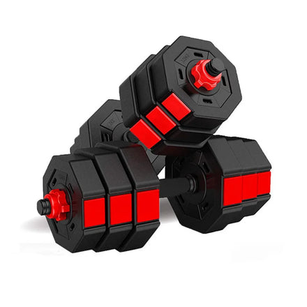 Dumbbell Sets Adjustable Weights Free Weights Dumbbells Set with Connector Non-Rolling Adjustable Dumbbell Set