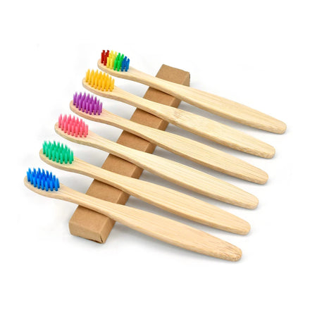 Eco-friendly Tooth Brush Biodegradable Wooden Toothbrush Toothbrushes Soft Bristle Toothbrush
