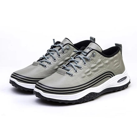 2026 New Fashion Casual Cheap Running Sneaker Four Season PU Leather Walking Style Men Shoes