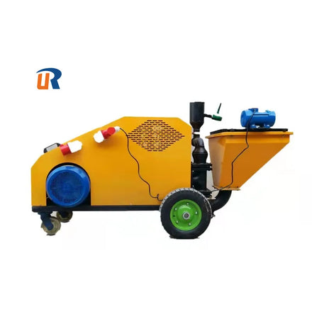 Automatic Diesel Rendering Wall Cement Plastering Smoothing Machines Mortar Sprayer Gun Mortar Spray Machine