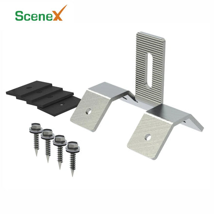 Good Quality SUS 304 Solar Roof Hook for Trapezoidal Metal Roof Bracket