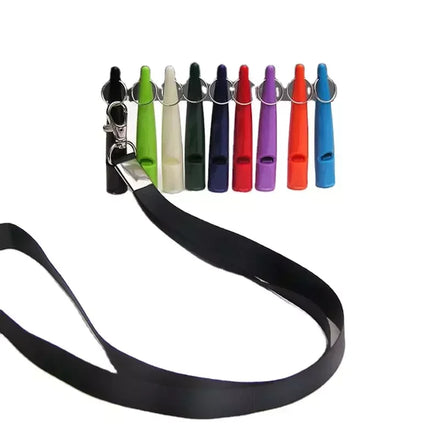 Professional High Pitch Pet Plastic Dog Training Whistle