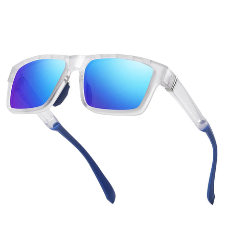 SPARLOO 10472 Sport square Hot 2022 Sunglasses Trendy Tr90 Frame Fishing Sunglasses Men