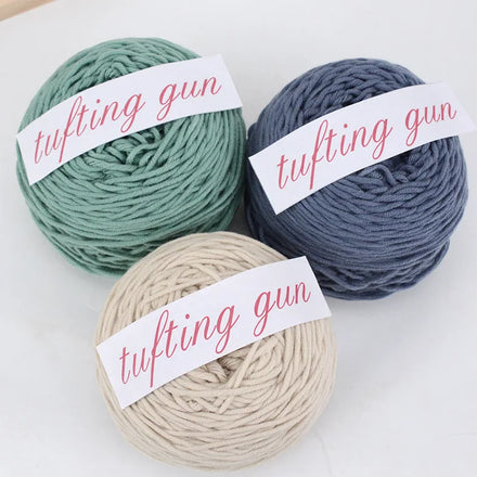 Carpet Yarn 8ply Milk Cotton Acrylic Punch Needle Milk Cotton Yarn Cones Crochet Acrylic Knitting Yarn