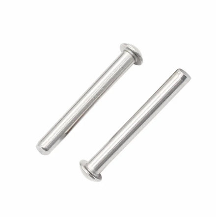 Standard Stainless Steel Rivets Round Head Solid Aluminum Rivets Aluminum Round HeaD Rivet OEM sizes Hammer Rivets