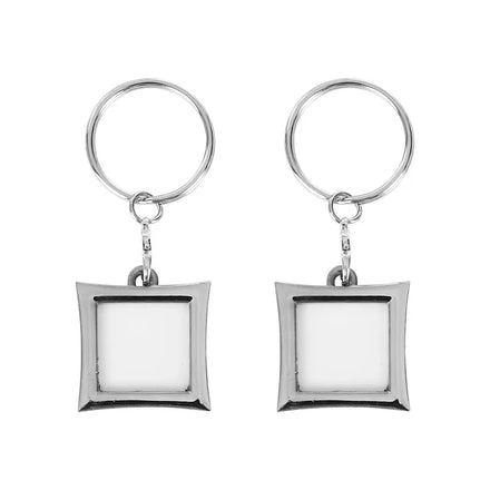 Sublimation Square Shape Metal Blanks Keychain Wholesale A-20