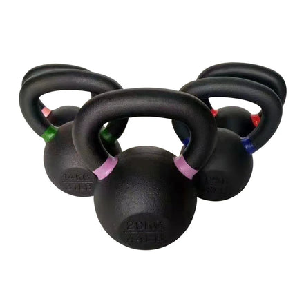 Yunfa Cast Iron Unisex Kettlebells Model K001 for Commercial Fitness Use Non-Slip Durable 2kg-50kg Weight Range