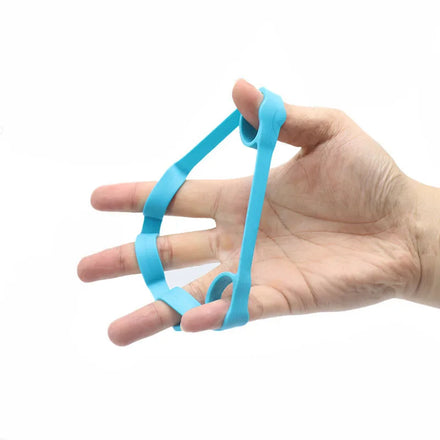 Gym Fitness Trainer Colorful Silicone Forearm Grip Strength Device Hand Finger Exerciser