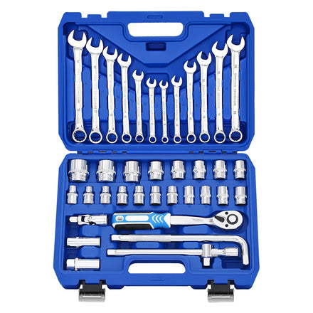 38 Pcs 1/4 3/8 1/2 Ratchet Wrench Socket Adapter Spanner Keys Set Converter Drive Reducer Air Impact Craftsman Socket Set