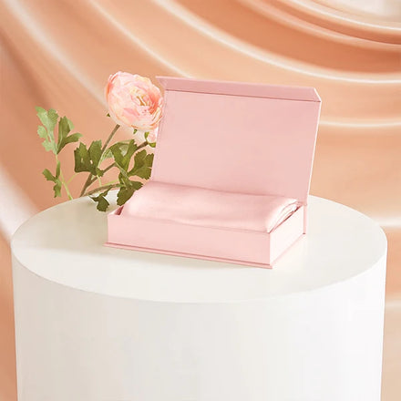 Custom 2layers Soft Breathable Silk Satin Pillowcase Zipper Pure Silk Pillowcase for Hair and Skin