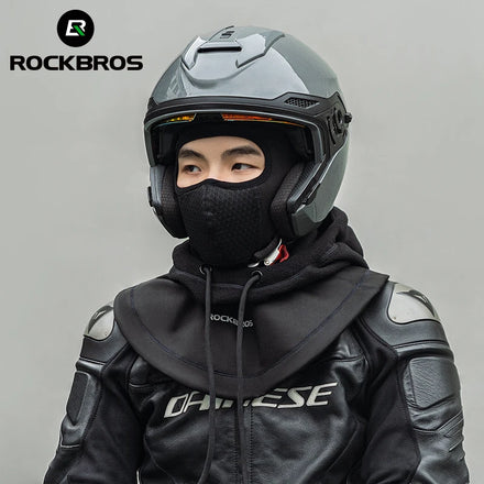 ROCKBROS Winter Warm Balaclava Windproof Ski Mask with Adjustable Polyester Hat