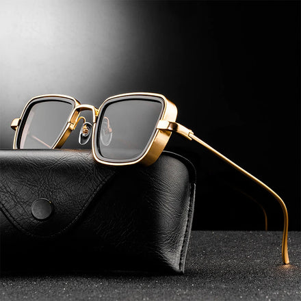 2024 TRENDS Luxury Custom No logo Frames Shade Metal Sunglasses Gafas De Sol Classic Retro Women Men Sunglasses