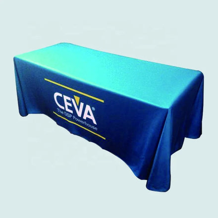 6ft Full Color Dye-sublimation Printing 250g Polyester Tension Fabric Table Cloth