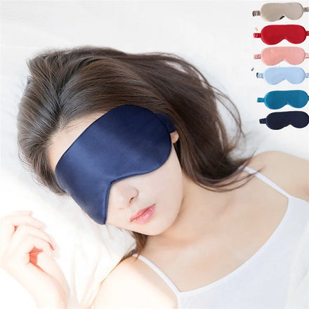 19 Momme 100% Mulberry Natural Silk logo Custom Luxury Gift Soft Washable Shade Blindfold Sleeping Mask Eye Cover Eye Masks