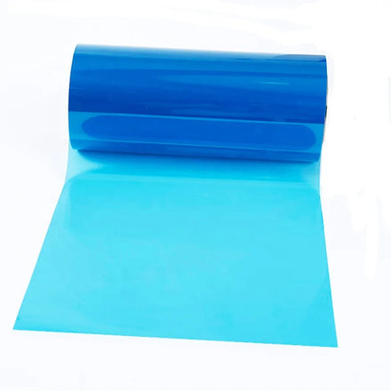 170-220g/inch 75 Um Blue Color Soft Silicone Coated Moisture Proof Heavy Release Force PET Polyester Film for Release Liner