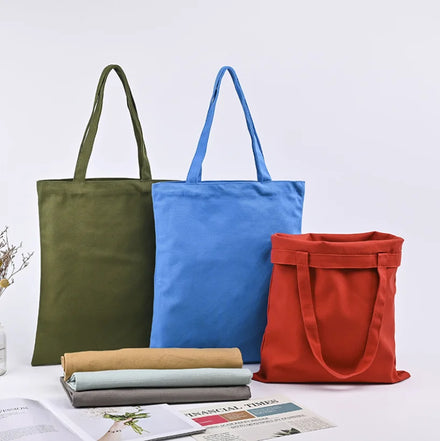 Wholesale Reusable Large Cute Canvas Tote Bags Bulk Grocery Shoulder Cotton Washable Adjustable Zipper Custom Logo Letter