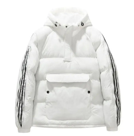 Wholesale Winter Outdoor Outwear Big Size Men's Down Jacket Thickened Jacket Black Quilted Down Coat